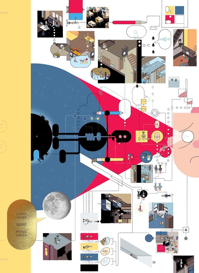 Monograph by Chris Ware-Graphic novel / Comic book / Manga: genres-買書書 BuyBookBook