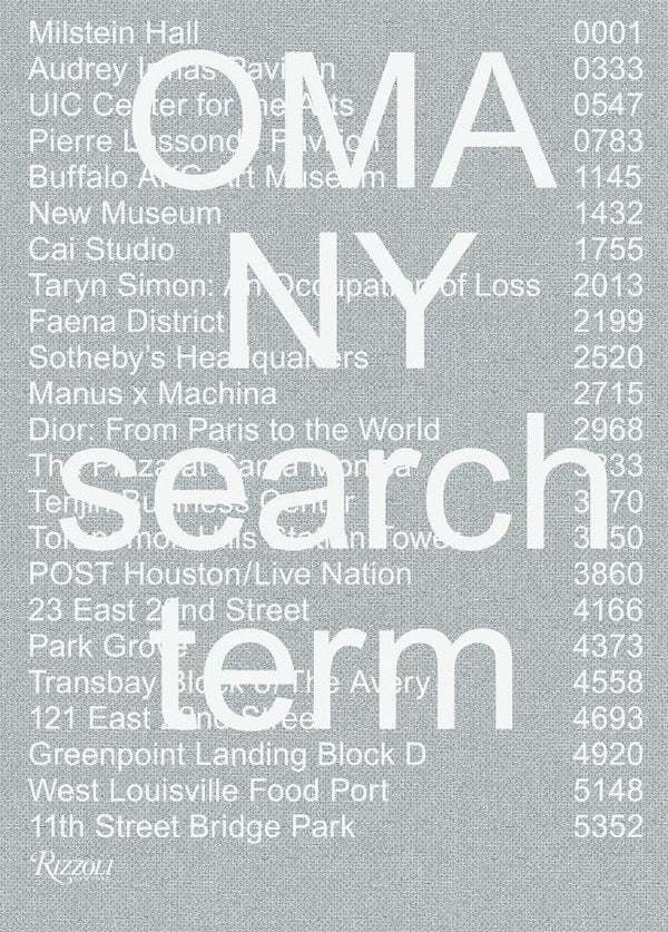 OMA NY-Design/ fashion/ architecture/ illustration-買書書 BuyBookBook