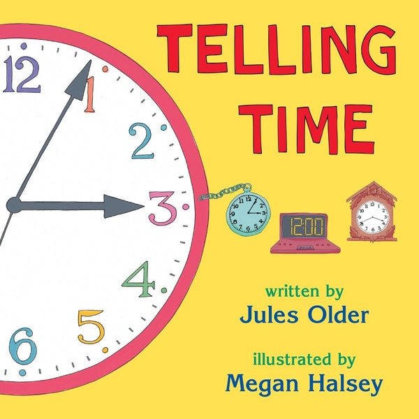 Telling Time-Children’s Early years / early learning concepts-買書書 BuyBookBook