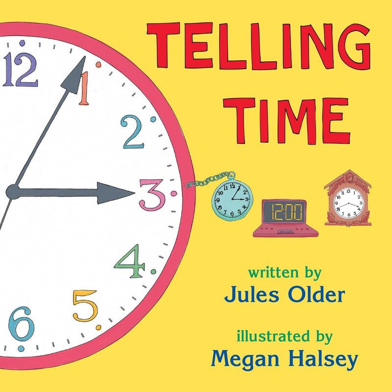 Telling Time-Children’s Early years / early learning concepts-買書書 BuyBookBook