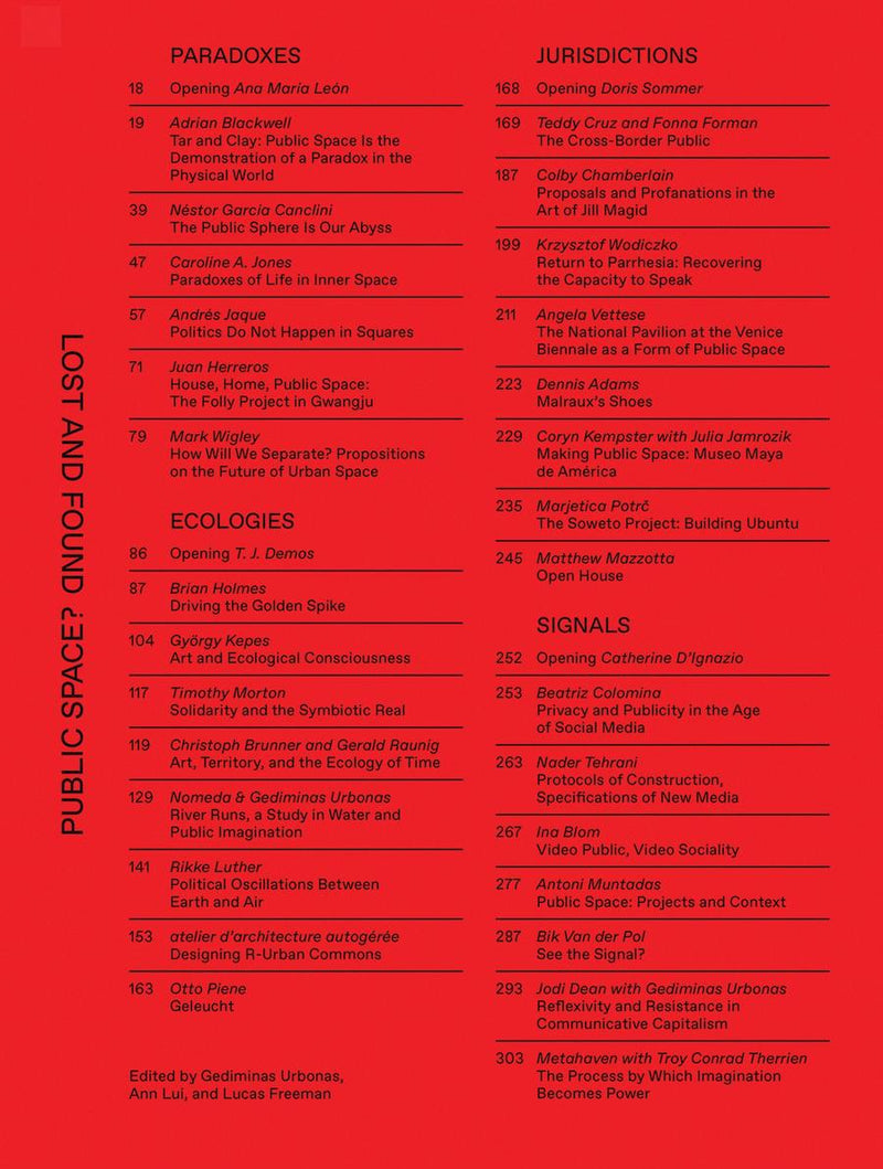 Public Space? Lost and Found-Art: general-買書書 BuyBookBook