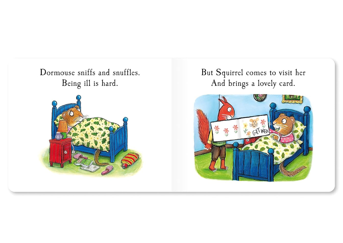 Tales From Acorn Wood #09 Dormouse Has a Cold (Julia Donaldson)-Fiction: 兒童繪本 Picture Books-買書書 BuyBookBook