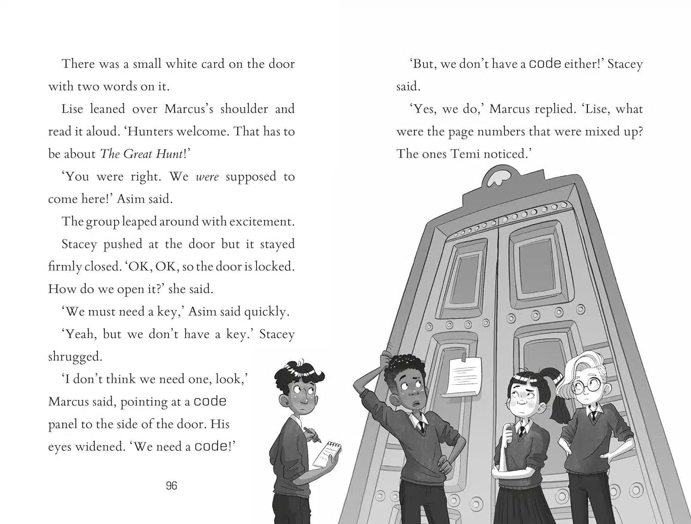 The Breakfast Club Adventures #04 The Treasure Hunt Monster (Marcus Rashford)-Fiction: 歷險科幻 Adventure & Science Fiction-買書書 BuyBookBook