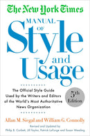 The New York Times Manual of Style and Usage, 5th Edition-Language and Linguistics-買書書 BuyBookBook