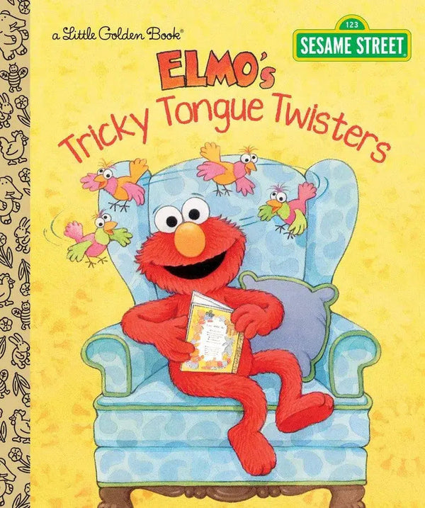 Elmo's Tricky Tongue Twisters (Sesame Street)-Children’s / Teenage fiction: Short stories and stories in verse-買書書 BuyBookBook