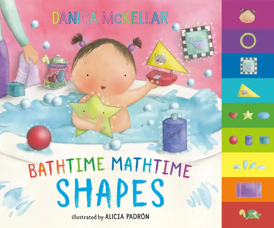 Bathtime Mathtime: Shapes-Children’s / Teenage fiction: General and modern fiction-買書書 BuyBookBook