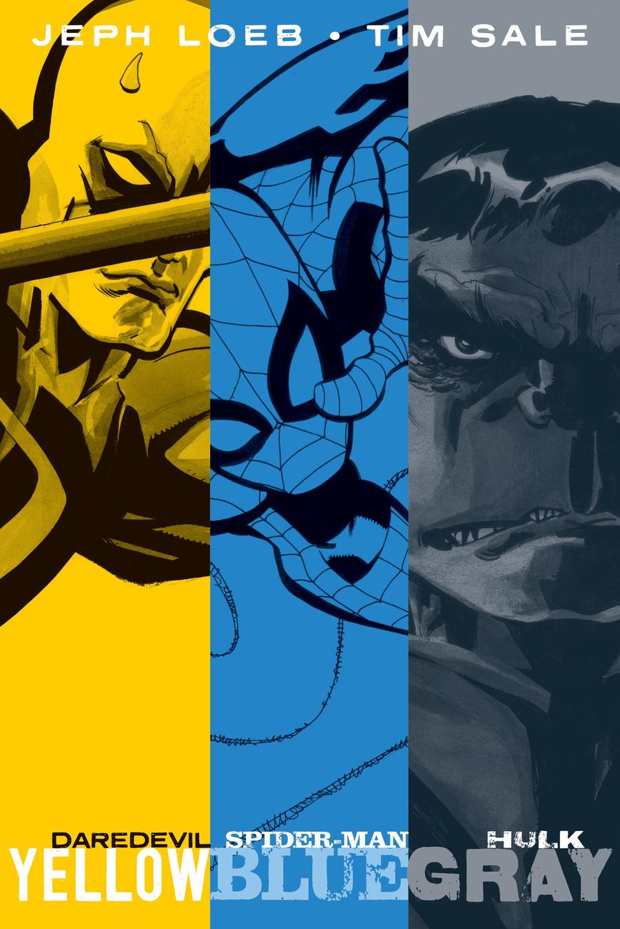 Jeph Loeb & Tim Sale: Yellow, Blue, Gray & White Omnibus-Graphic novel / Comic book / Manga: genres-買書書 BuyBookBook