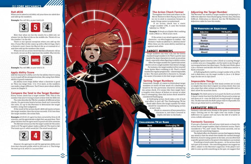 Marvel Multiverse Role-Playing Game: Core Rulebook US - Hardback