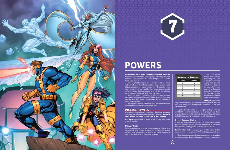 Marvel Multiverse Role-Playing Game: Core Rulebook US - Hardback