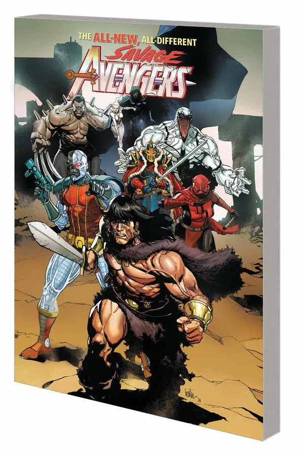 SAVAGE AVENGERS VOL. 1: TIME IS THE SHARPEST EDGE-Graphic novel / Comic book / Manga: genres-買書書 BuyBookBook