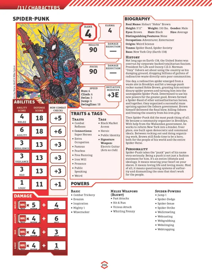 Marvel Multiverse Role-Playing Game: Spider-Verse Expansion US - Hardback