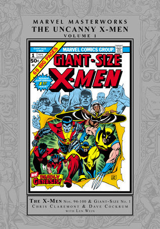Cover of Marvel Masterworks: The Uncanny X-Men Vol. 1 [Remasterworks] (ISBN 9781302951443)