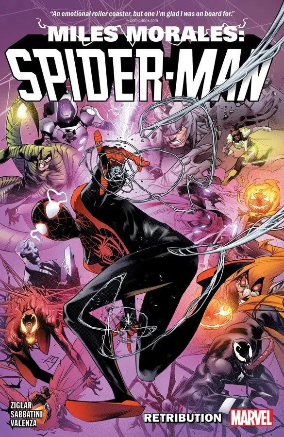 MILES MORALES: SPIDER-MAN BY CODY ZIGLAR VOL. 4 - RETRIBUTION-Graphic novel / Comic book / Manga: genres-買書書 BuyBookBook