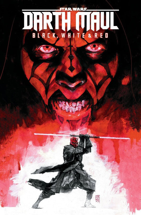 STAR WARS: DARTH MAUL - BLACK, WHITE & RED TREASURY EDITION-Graphic novel / Comic book / Manga: genres-買書書 BuyBookBook