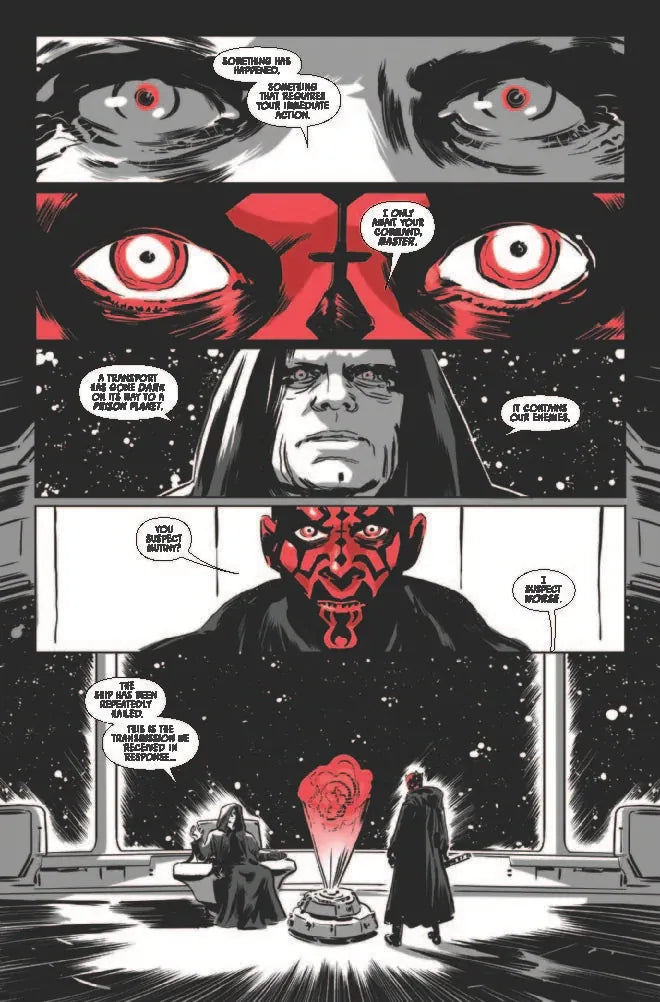 Star Wars: Darth Maul - Black, White & Red US - Paperback / softback