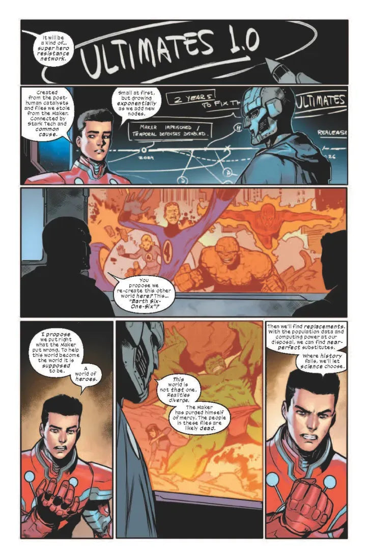 Ultimates By Deniz Camp Vol. 1: Fix The World US - Paperback / softback