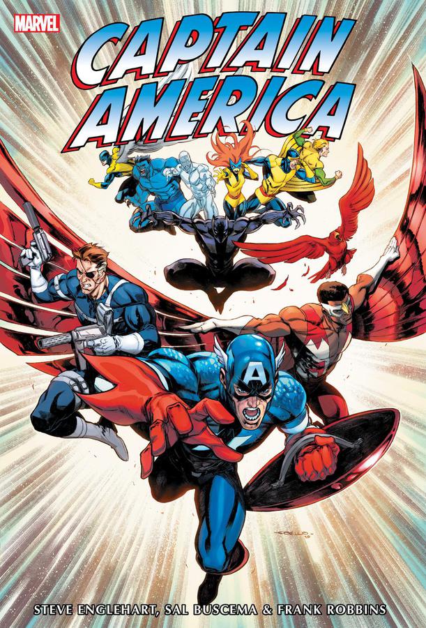 CAPTAIN AMERICA OMNIBUS VOL. 3 IBAN COELLO COVER [NEW PRINTING]-Graphic novel / Comic book / Manga: genres-買書書 BuyBookBook