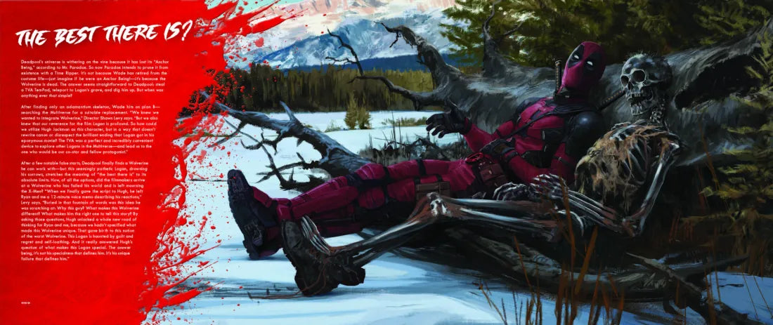 Marvel Studios' Deadpool & Wolverine: The Art Of The Movie Slipcase US - Hardback
