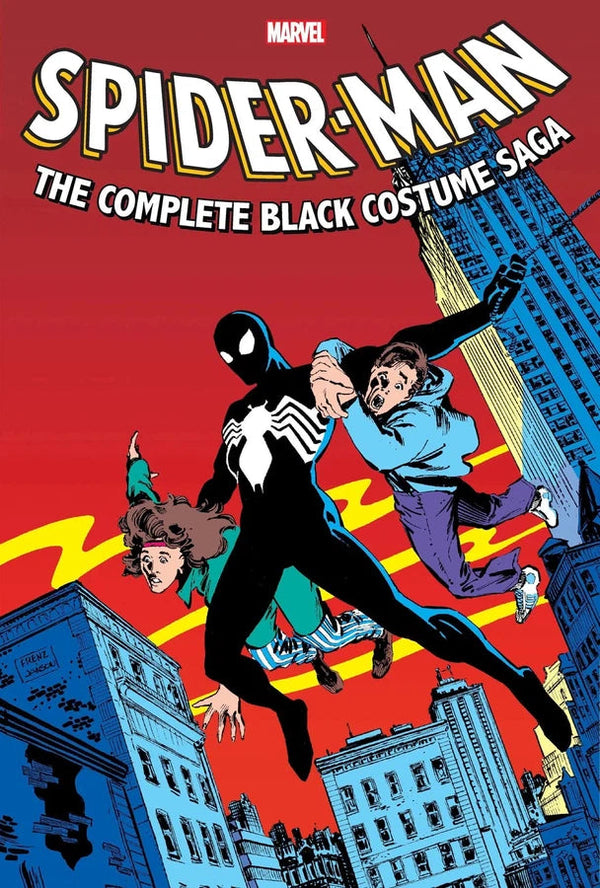 SPIDER-MAN: THE COMPLETE BLACK COSTUME SAGA OMNIBUS RON FRENZ COVER-Graphic novel / Comic book / Manga: genres-買書書 BuyBookBook