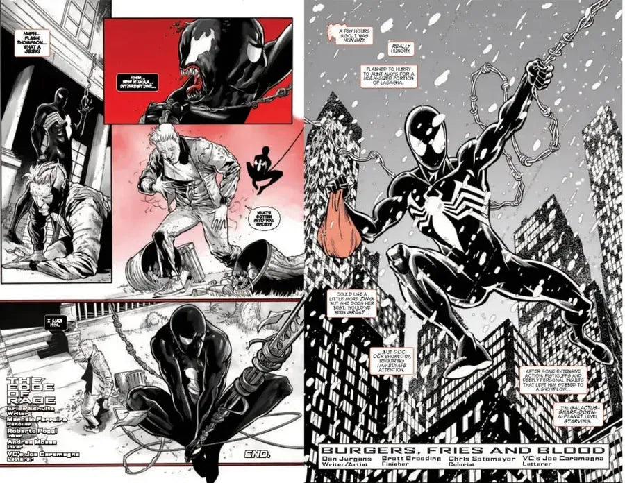 Spider-Man: Black Suit & Blood US - Paperback / softback