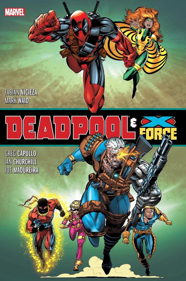 Deadpool & X-Force Omnibus Ken Lashley/Greg Capullo Cover [New Printing]-Graphic novel / Comic book / Manga: genres-買書書 BuyBookBook