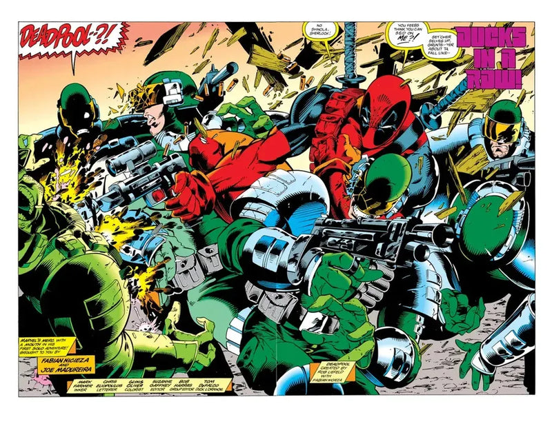 Deadpool & X-Force Omnibus Ken Lashley/Greg Capullo Cover [New Printing] US - Hardback