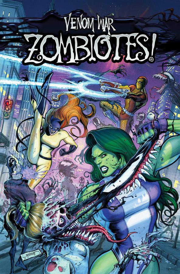 VENOM WAR: ZOMBIOTES/VENOMOUS-Graphic novel / Comic book / Manga: genres-買書書 BuyBookBook