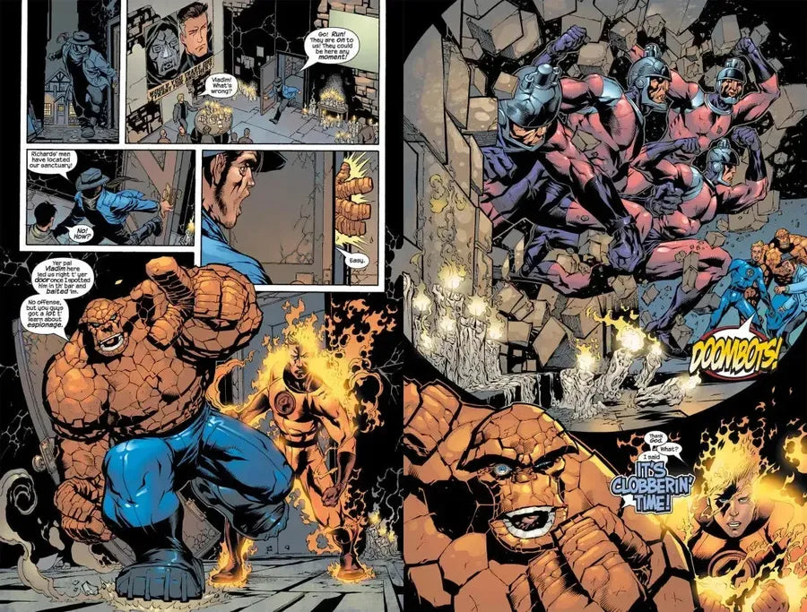 Fantastic Four By Waid & Wieringo: Authoritative Action US - Paperback / softback