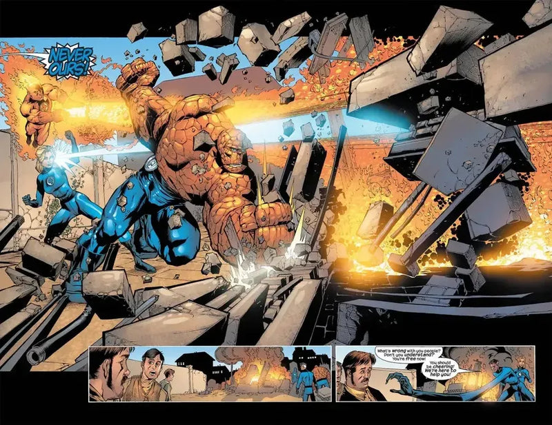 Fantastic Four By Waid & Wieringo: Authoritative Action US - Paperback / softback