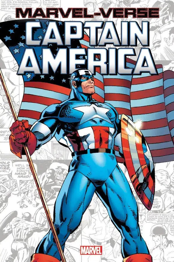 MARVEL-VERSE: CAPTAIN AMERICA [NEW PRINTING]-Graphic novel / Comic book / Manga: Superheroes and super-villains-買書書 BuyBookBook