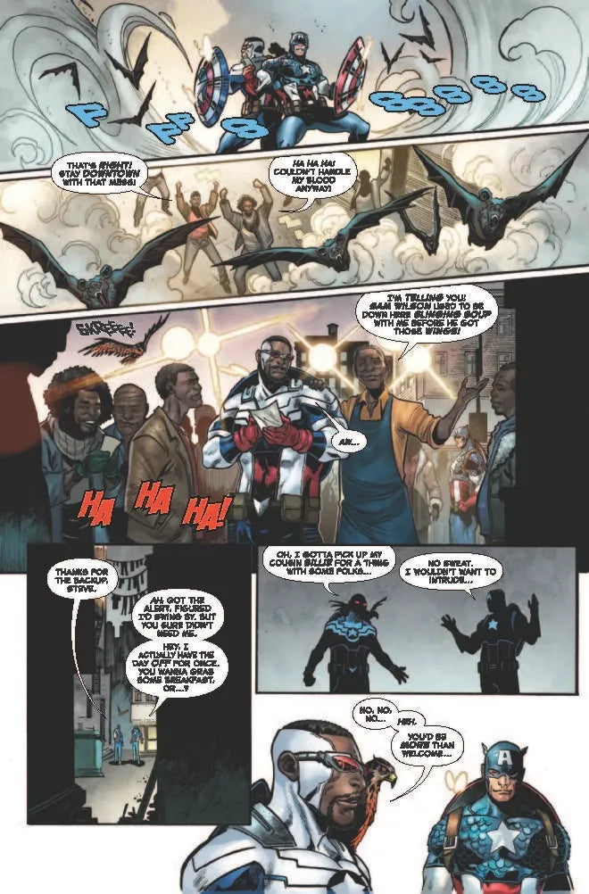 Sam Wilson, Captain America: Better Angels US - Paperback / softback