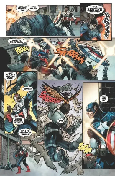 Sam Wilson, Captain America: Better Angels US - Paperback / softback