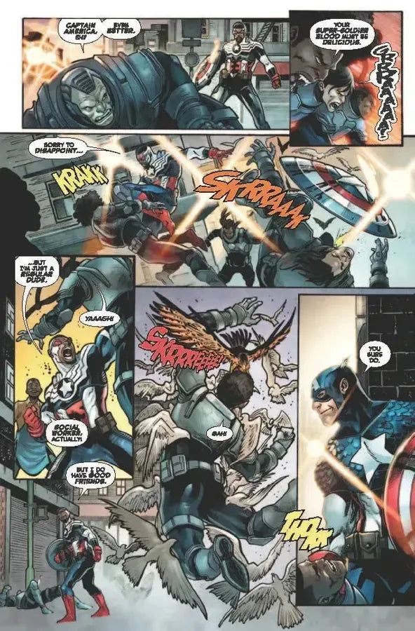 Sam Wilson, Captain America: Better Angels US - Paperback / softback