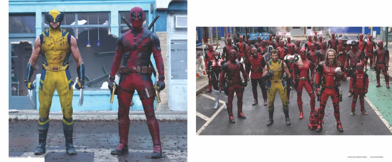 Marvel Studios' Deadpool & Wolverine: Exposed - Photos From The Set US - Hardback