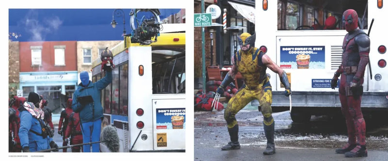 Marvel Studios' Deadpool & Wolverine: Exposed - Photos From The Set US - Hardback
