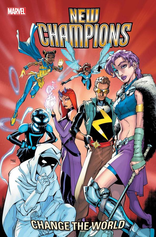 NEW CHAMPIONS VOL. 1: CHANGE IS COMING-Graphic novel / Comic book / Manga: genres-買書書 BuyBookBook