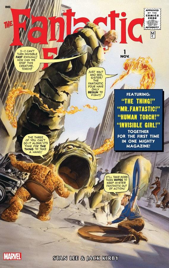 THE FANTASTIC FOUR OMNIBUS VOL. 1 ALEX ROSS COVER [NEW PRINTING 3]