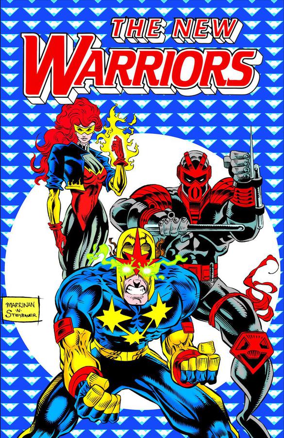 NEW WARRIORS: NOVA & NIGHT THRASHER OMNIBUS CHRIS MARRINAN COVER-Graphic novel / Comic book / Manga: genres-買書書 BuyBookBook