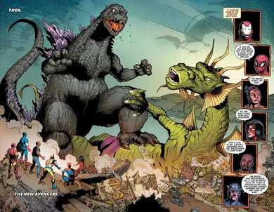 Godzilla vs. the Marvel Universe US - Paperback / softback