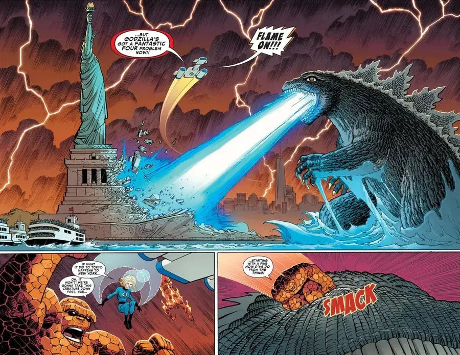 Godzilla vs. the Marvel Universe US - Paperback / softback
