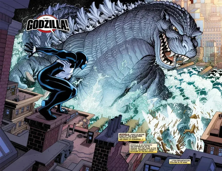 Godzilla vs. the Marvel Universe US - Paperback / softback