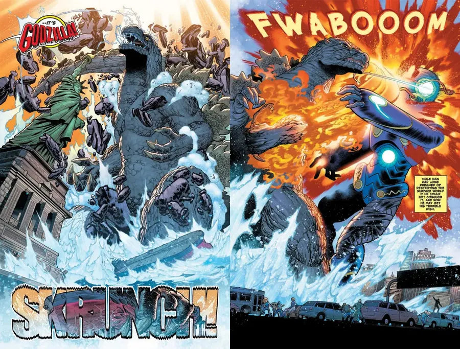 Godzilla Destroys the Marvel Universe US - Paperback / softback