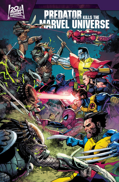 Predator Kills The Marvel Universe Omnibus Leinil Yu Cover cover (ISBN 9781302966874)