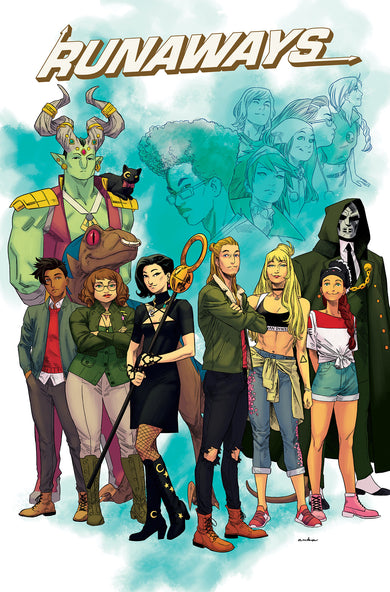 Runaways By Rainbow Rowell Omnibus Kris Anka Cover cover (ISBN 9781302966898)