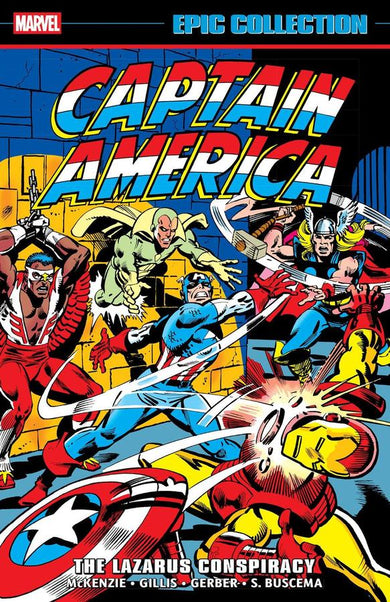 Captain America Epic Collection: The Lazarus Conspiracy-Graphic novel / Comic book / Manga: genres-買書書 BuyBookBook