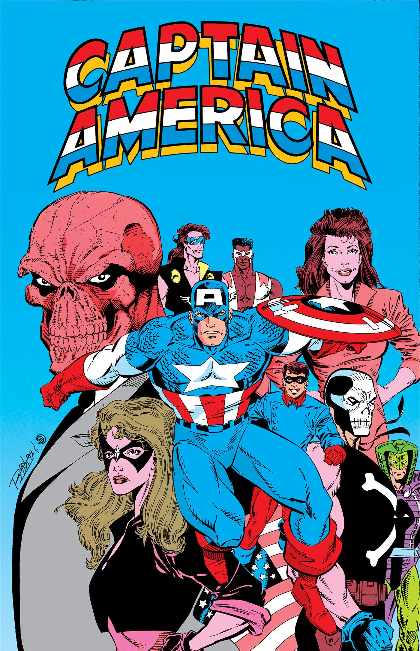 Captain America By Mark Gruenwald Omnibus Vol. 3 Ron Lim Cover-Graphic novel / Comic book / Manga: genres-買書書 BuyBookBook