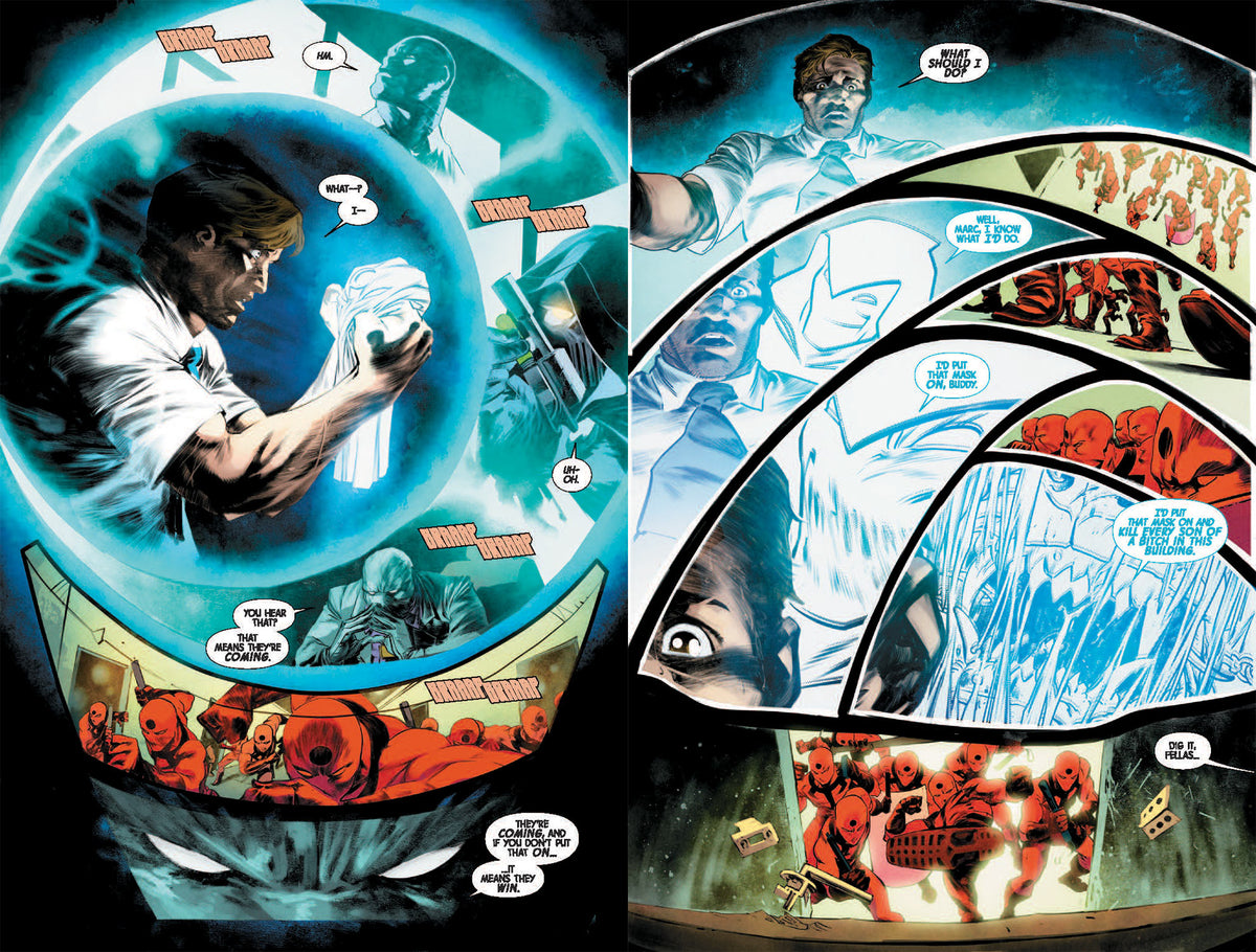 Marc Spector: Moon Knight Vol. 1 - Brain Drain interior 3 (ISBN 9781302969134)