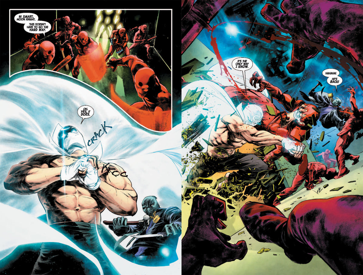 Marc Spector: Moon Knight Vol. 1 - Brain Drain interior 4 (ISBN 9781302969134)