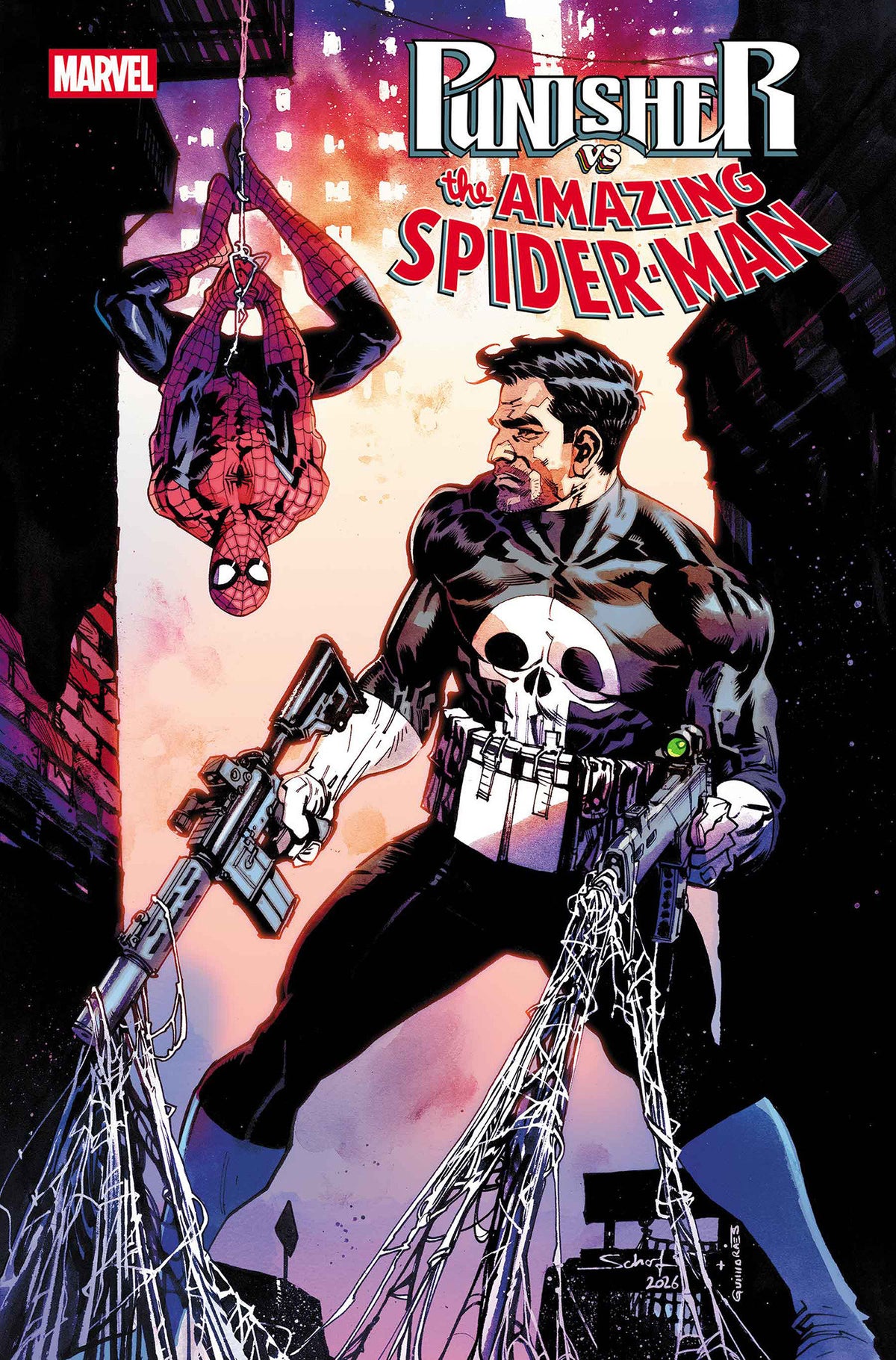 Punisher Vs. Spider-Man cover (ISBN 9781302969295)