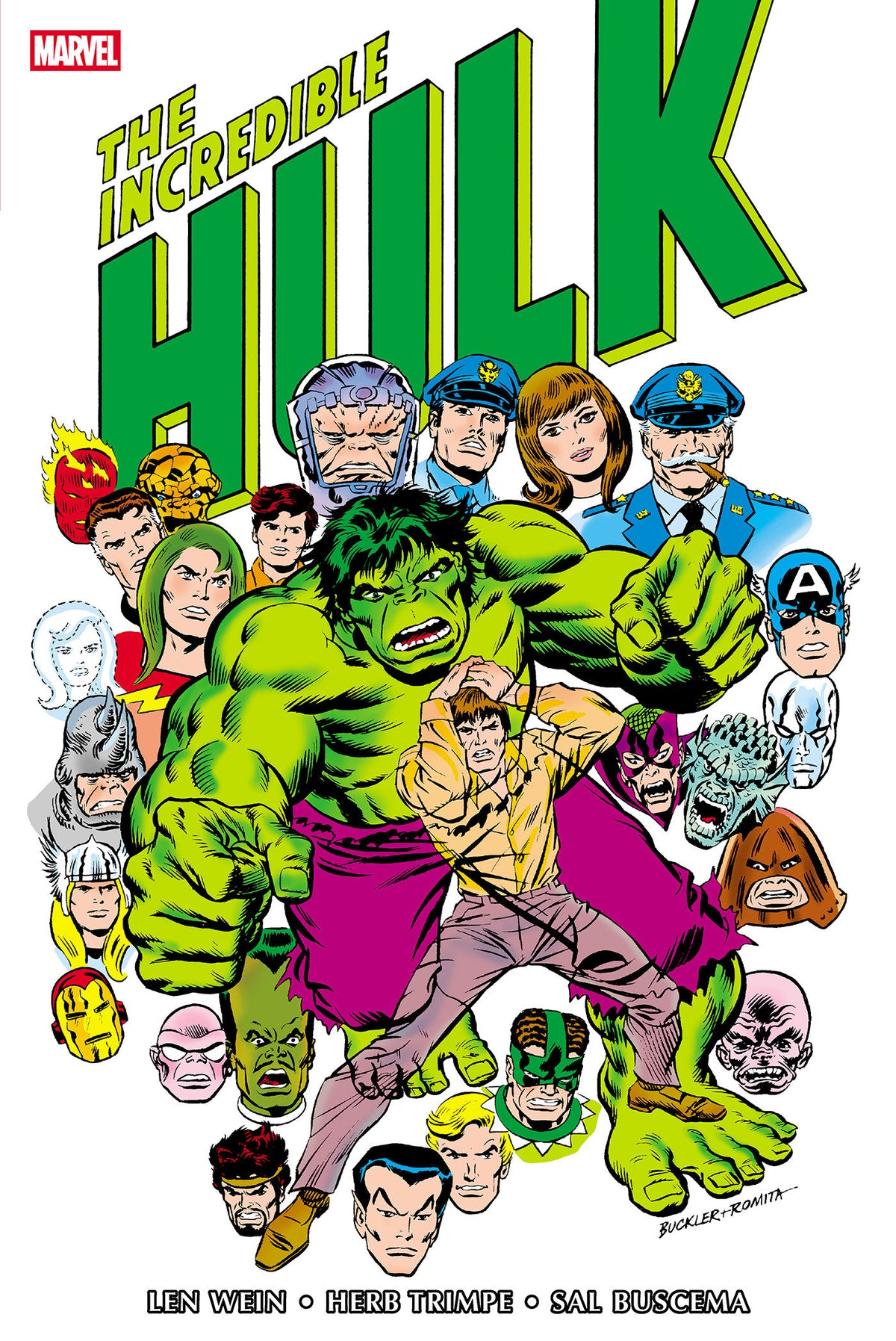 The Incredible Hulk Omnibus Vol. 4 Rich Buckler Cover cover (ISBN 9781302971281)